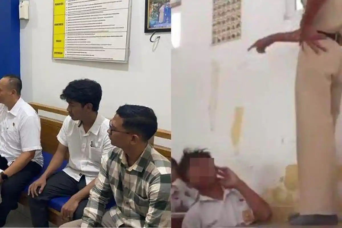 Nasib Guru Tendang Kepala Siswa Gegara Bersiul saat Ujian, Berakhir Viral, Langsung Diamankan Polisi