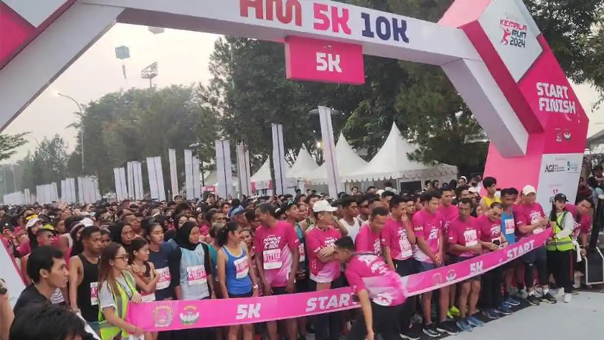 10.000 Peserta Ikuti Kemala Run 2024 di ICE BSD Tangerang Selatan