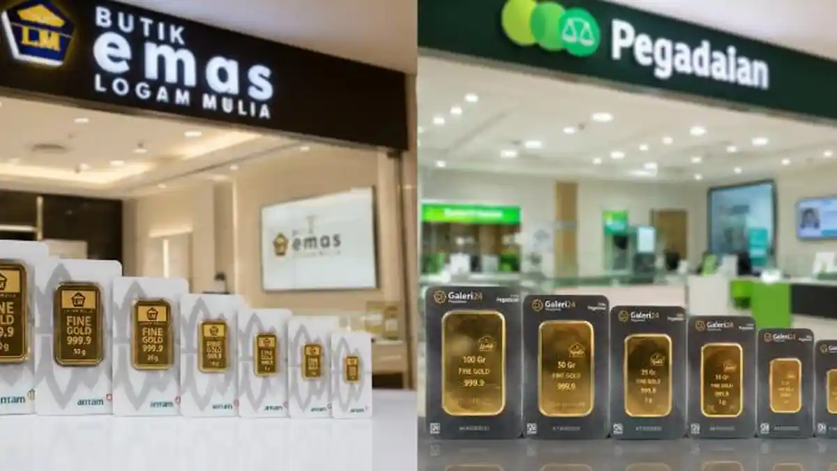 Harga Antam Siang Ini 5 Juni 2026: Naik Rp11.000 di Logam Mulia & Pegadaian, Cek Selisih Harganya