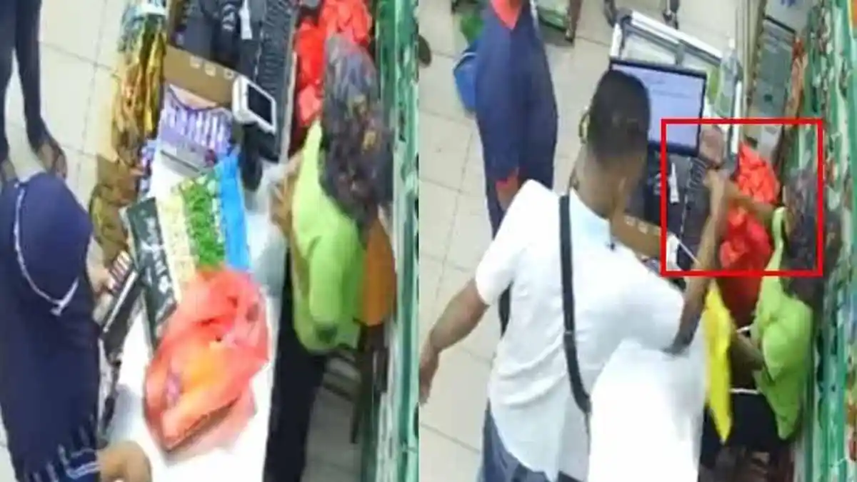Duduk Perkara Video Viral Ibu Hamil Berprofesi Kasir Swalayan Ditampar Suami Pelanggan