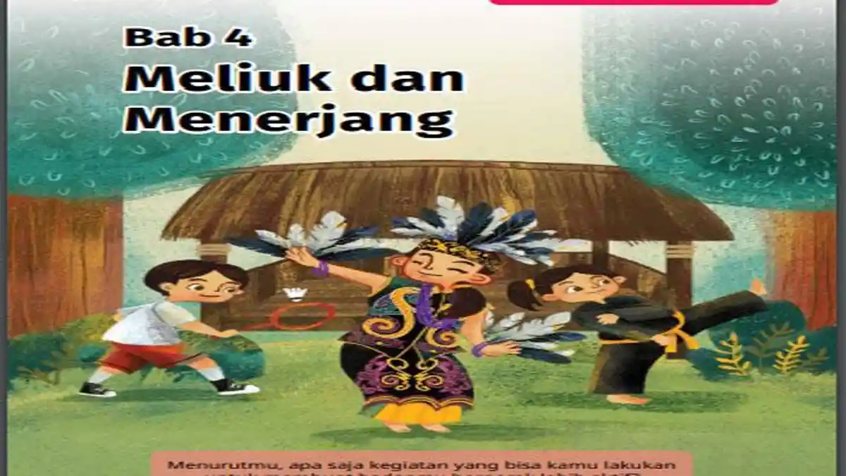 MATERI Bahasa Indonesia Kelas 4 SD Kurikulum Merdeka Bab 4 Meliuk dan Menerjang, Link Buku Smstr 1/2