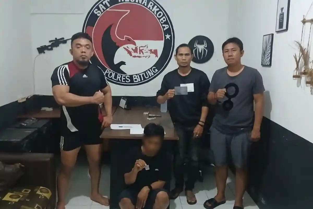 Polres Bitung Bongkar Peredaran Sabu Bermodus Permen di Kalangan Anak Muda