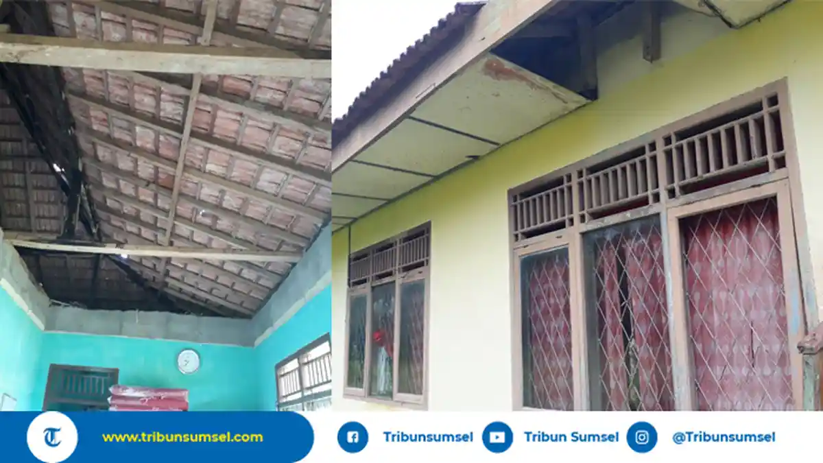 Puluhan Tahun Berdiri, Gedung KUA Karang Dapo Muratara Rusak Parah Belum Diperbaiki