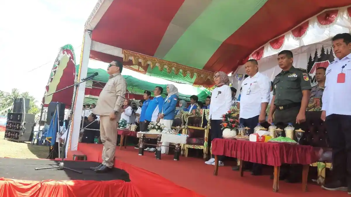 Limi Mokodompit Buka Jambore Pemuda KNPI Bolmong Sulawesi Utara