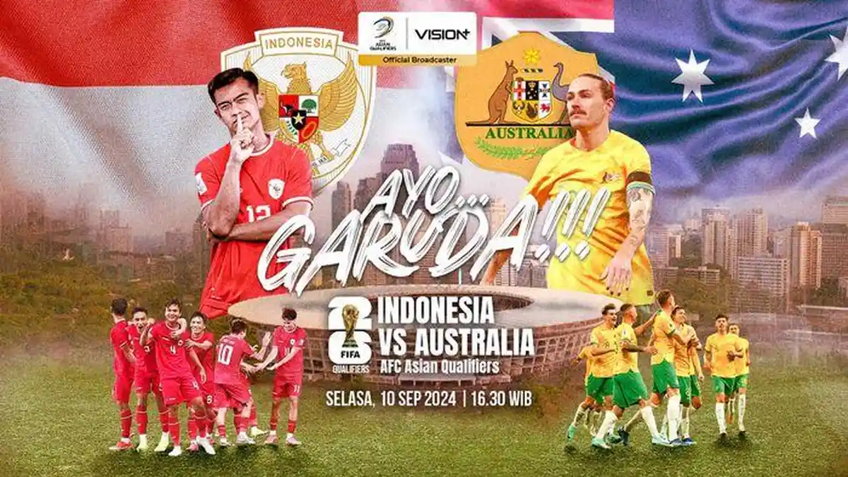 Prediksi Susunan Pemain Timnas Indonesia vs Australia, Lengkap Tebak Skor & Link Live Streaming