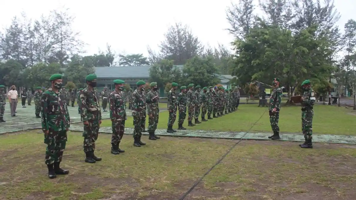 66 Prajurit Jajaran Korem Melakukan Korp Rapot Kenaikan Pangkat ...