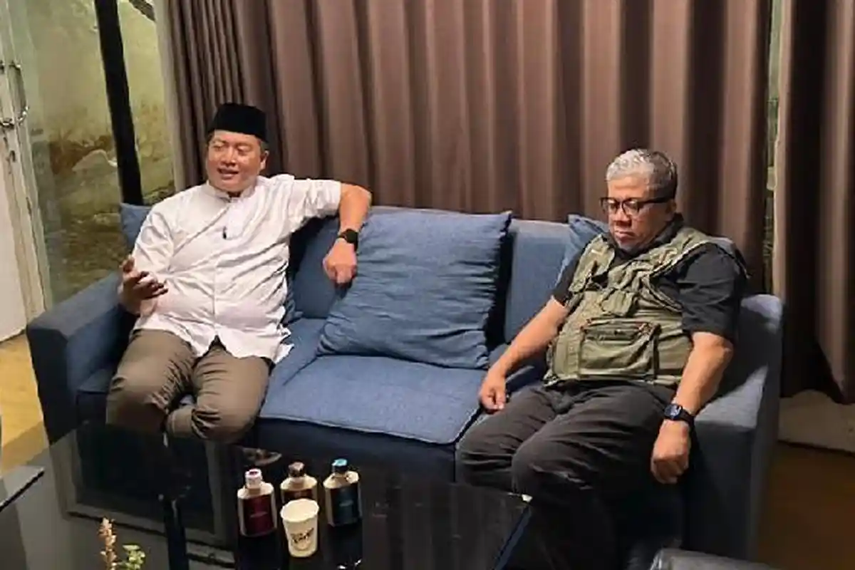 Pertemuan Hangat Fahri Hamzah dan Lalu Iqbal, Solidkan Koalisi di Pilgub NTB