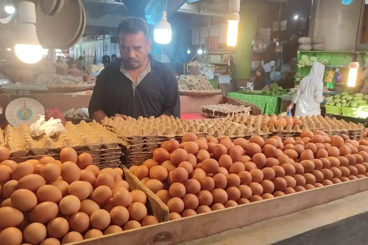 Update Harga Telur Ayam Ternate, Rabu 20 Maret 2024: Naik Rp 2.500 per Butir