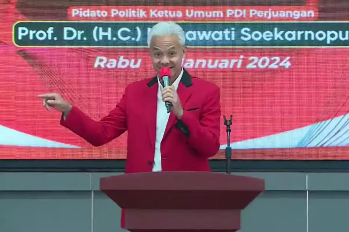 Respon Ganjar Pranowo Soal Tidak Hadirnya Jokowi di HUT PDIP Ke-51