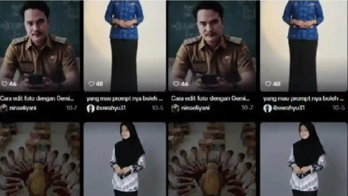 5 Prompt Gemini AI Foto Hari Guru, Cocok Diunggah di Sosmed saat Hari Guru Nasional 25 November