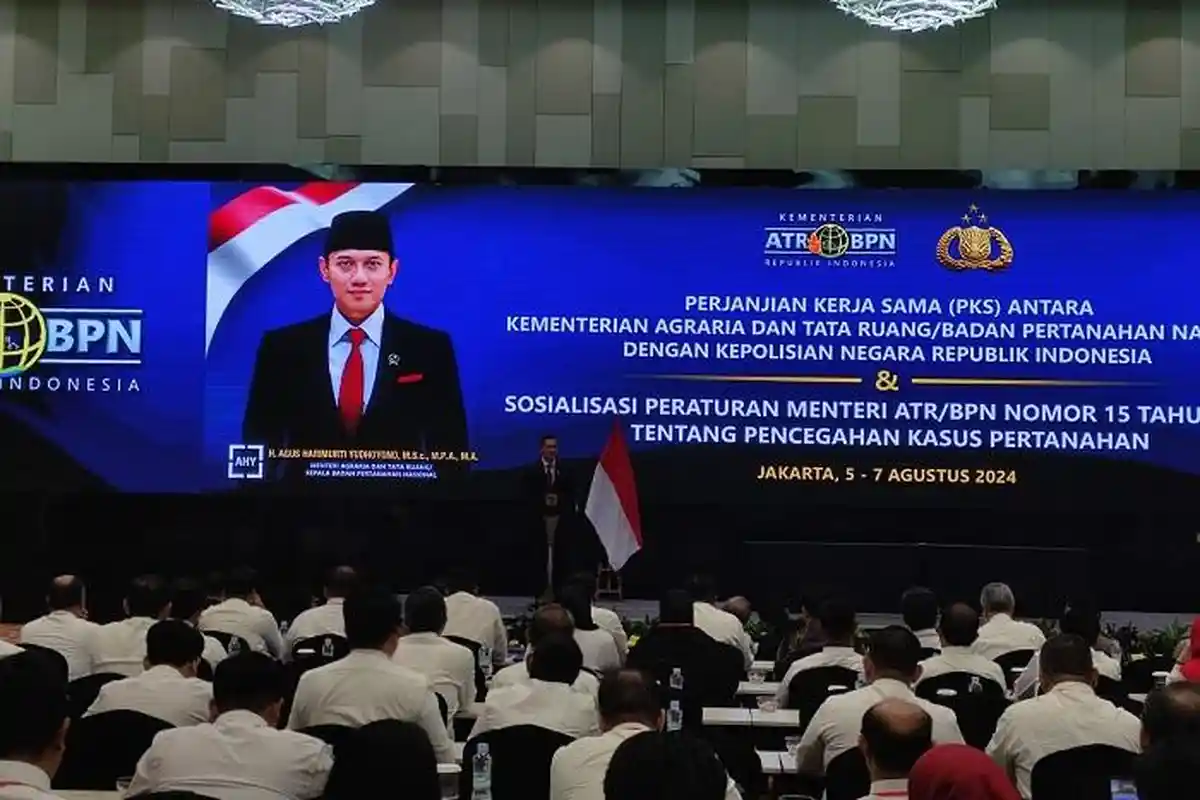 AHY Ungkap Rp 5,7 Triliun Uang Negara Berhasil Diselamatkan dari Tangan Mafia Tanah