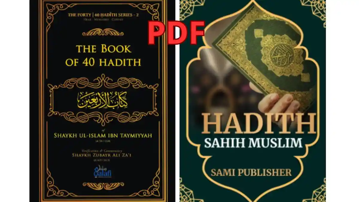 PDF 40 Hadits Hadis Pendek, Hadits Shahih Bahasa Arab dan Artinya