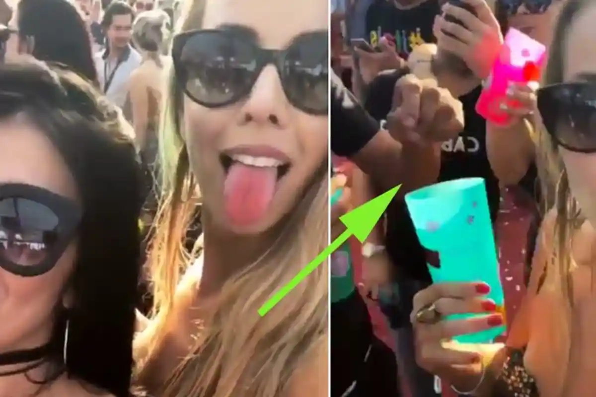 Sedang Asyik di Tengah Konser Musik, Wanita Ini tak Sengaja Rekam Ulah 'Pria Predator' ke Minumannya