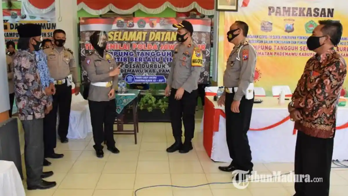 Tim Penilai Lomba Datangi Kampung Tangguh Semeru Desa Durbuk Pamekasan dan Berikan Saran Ini