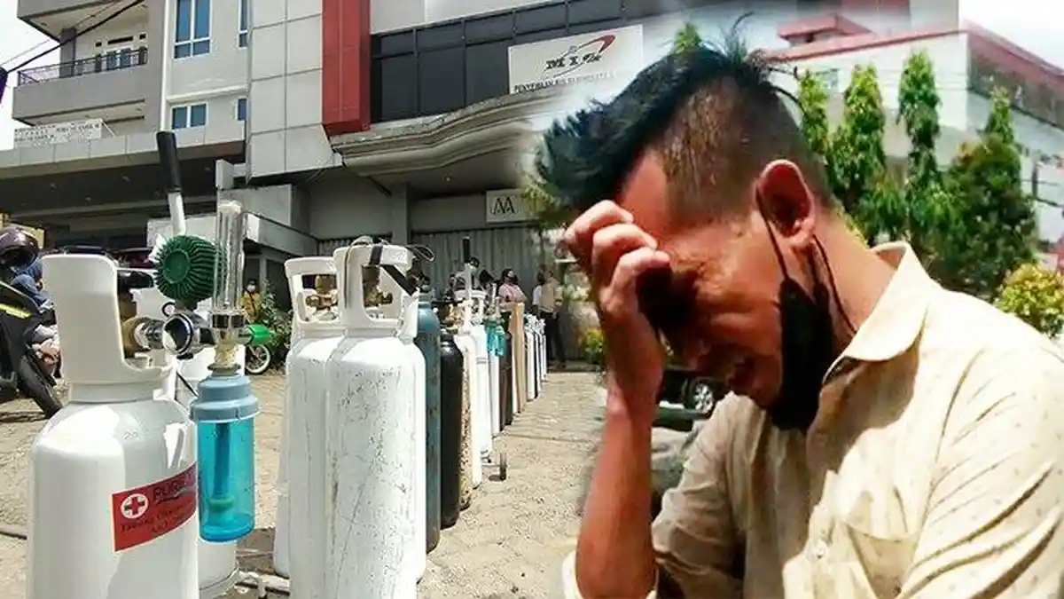 Tangis Shiri Pecah saat Antre Isi Oksigen, Dapat Kabar Ibunya Sudah Meninggal : Sudah Terlambat