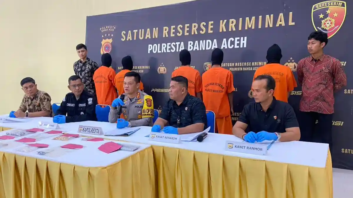 Anak Umur 4 Tahun Dirudapaksa di Banda Aceh, Maling Beraksi di 20 TKP Ditangkap