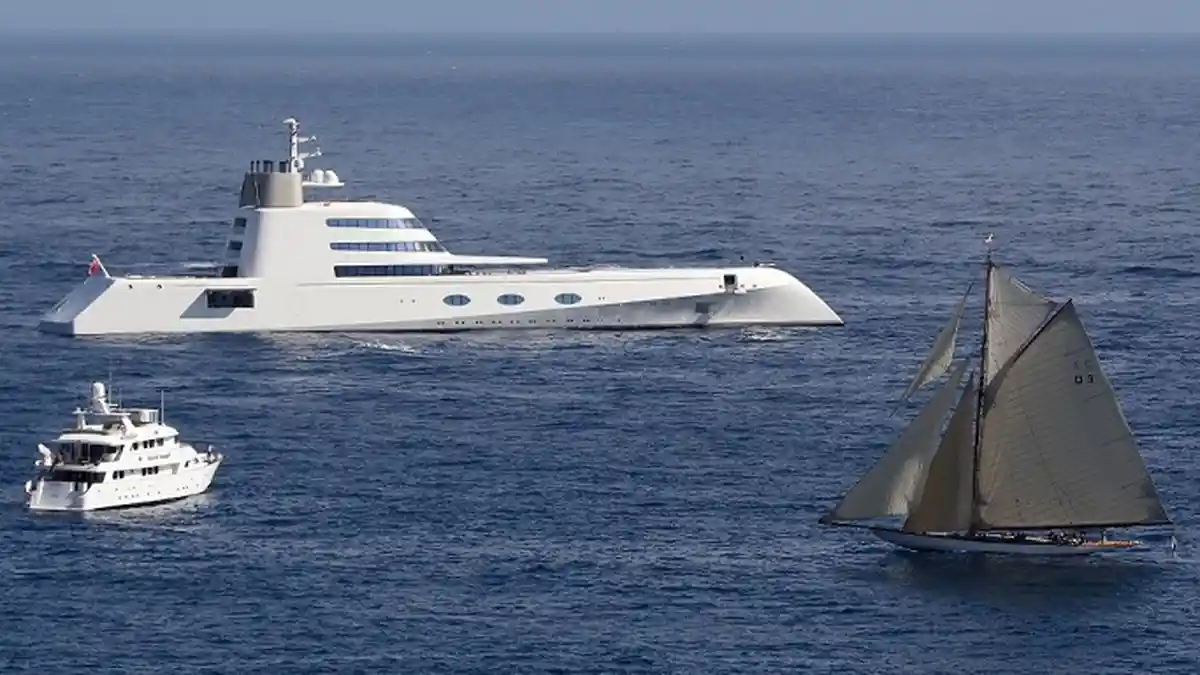 Kapal Pesiar Terbesar di Dunia Milik Oligarki Rusia Disita Pemerintah Italia