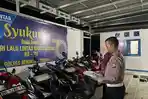 Polres Bengkulu Tengah Buka Layanan Penitipan Kendaraan, 10 Unit Dititipkan Warga yang Mudik