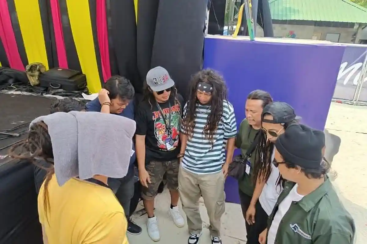 Band Asal Rangkasbitung Sukses Menghibur Penonton Formula E