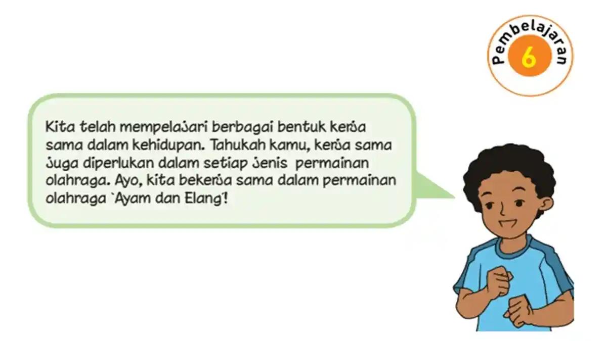Apa Saja Keterampilan yang Diperlukan Untuk Permainan Ayam dan Elang? Jawaban Tema 2 Kelas 6
