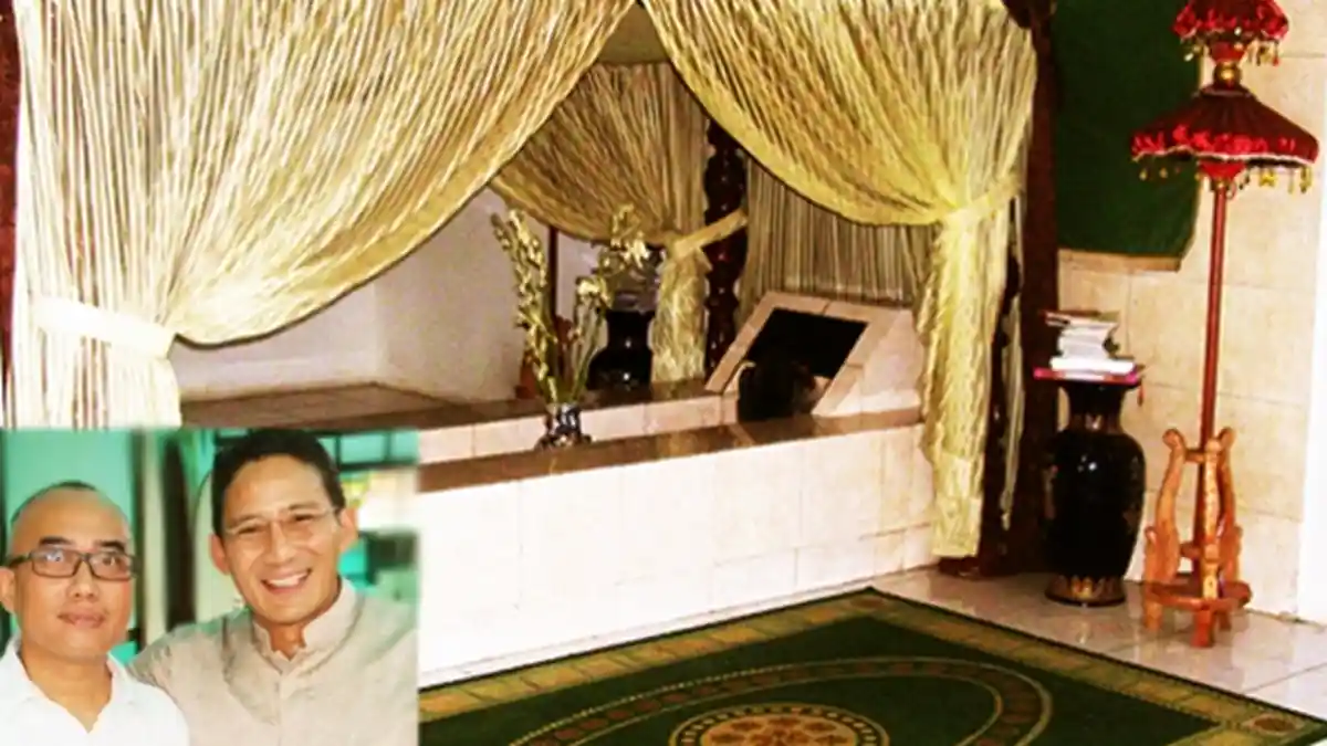 Sandiaga Uno Mampir Berziarah ke Makam Pangeran Sanghyang