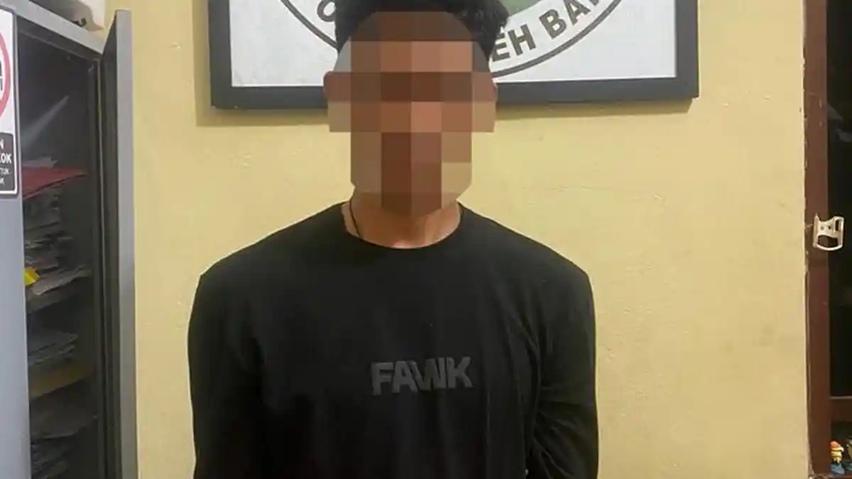 Polres Aceh Barat Tangkap Seorang Warga Johan Pahlawan , Diduga Jual Sabu, Ini BB Diamankan