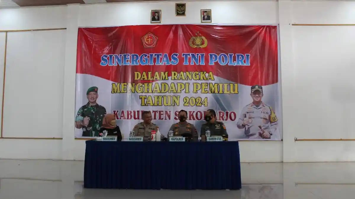 Bhabinkamtibmas dan Babinsa Sukoharjo Dilibatkan Antisipasi Kerawanan Pemilu