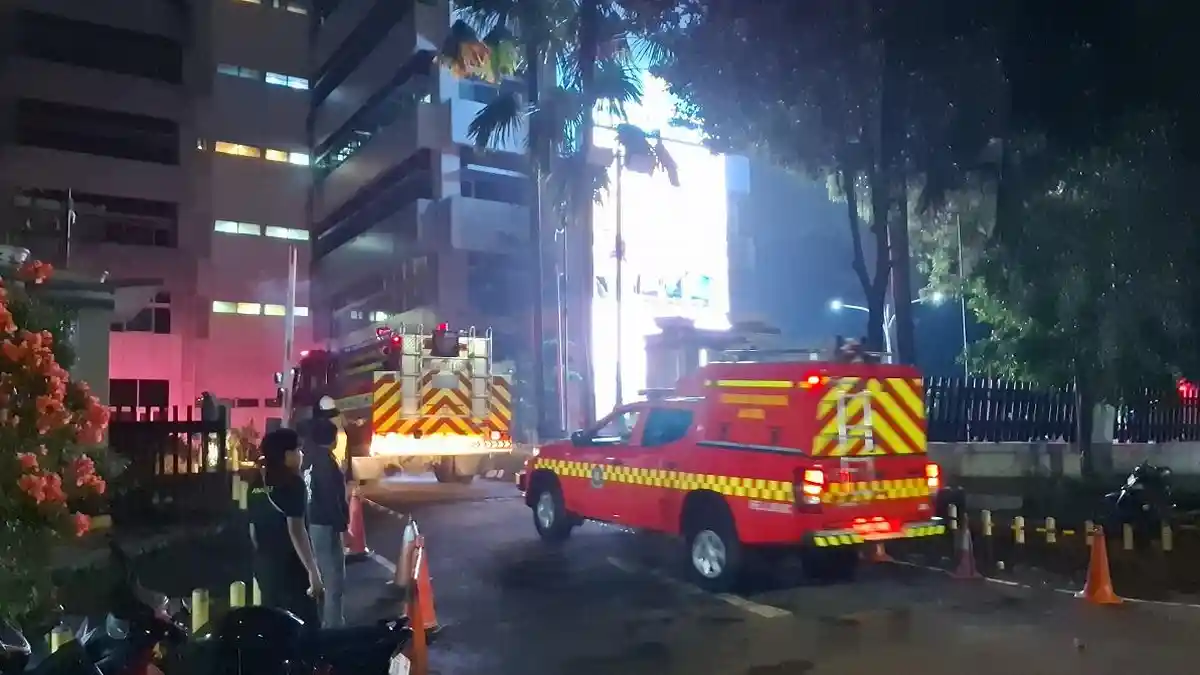 Kebakaran di Gedung Kementerian ATR/BPN, 60 Personel Damkar Berhasil Padamkan Api