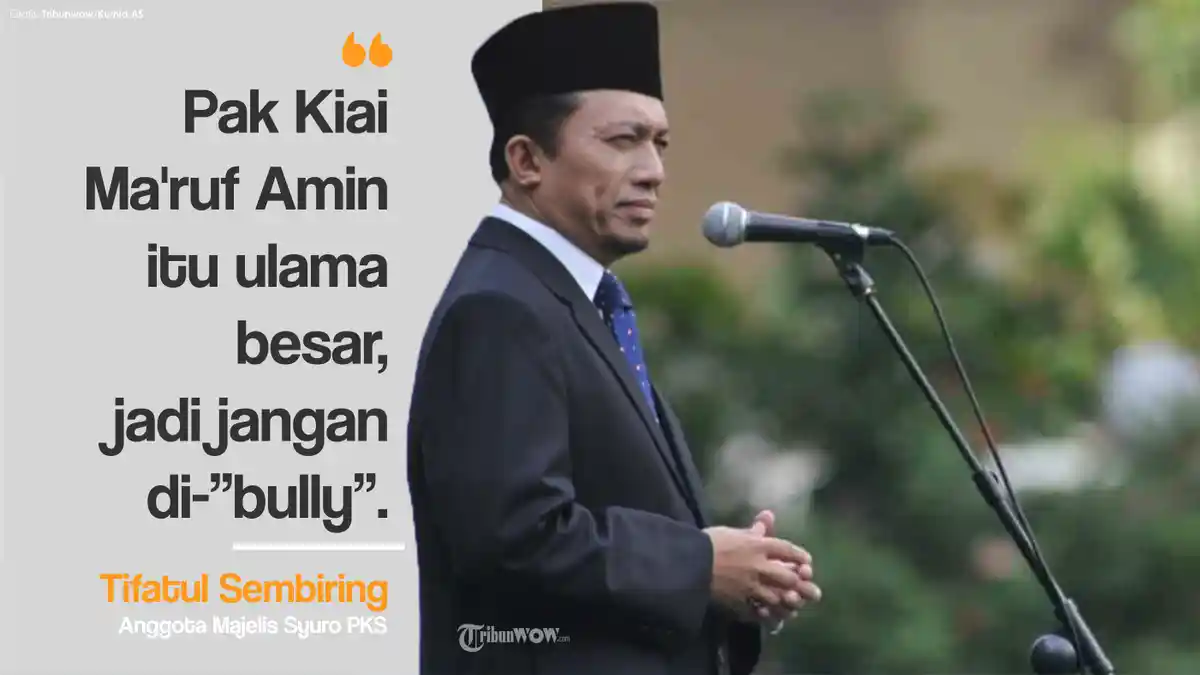 Tifatul Sembiring Minta Semua Pihak untuk Tidak Membuli Ma'ruf Amin