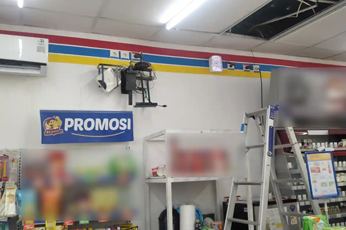 3 Perempuan Cantik Mengutil di Minimarket Pringsewu Naik Honda Jazz