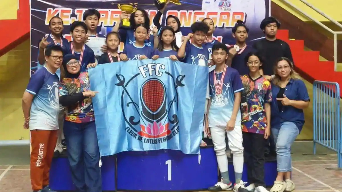 Anggar FFC DIY Jadi Juara Umum Banyuwangi Open 2025