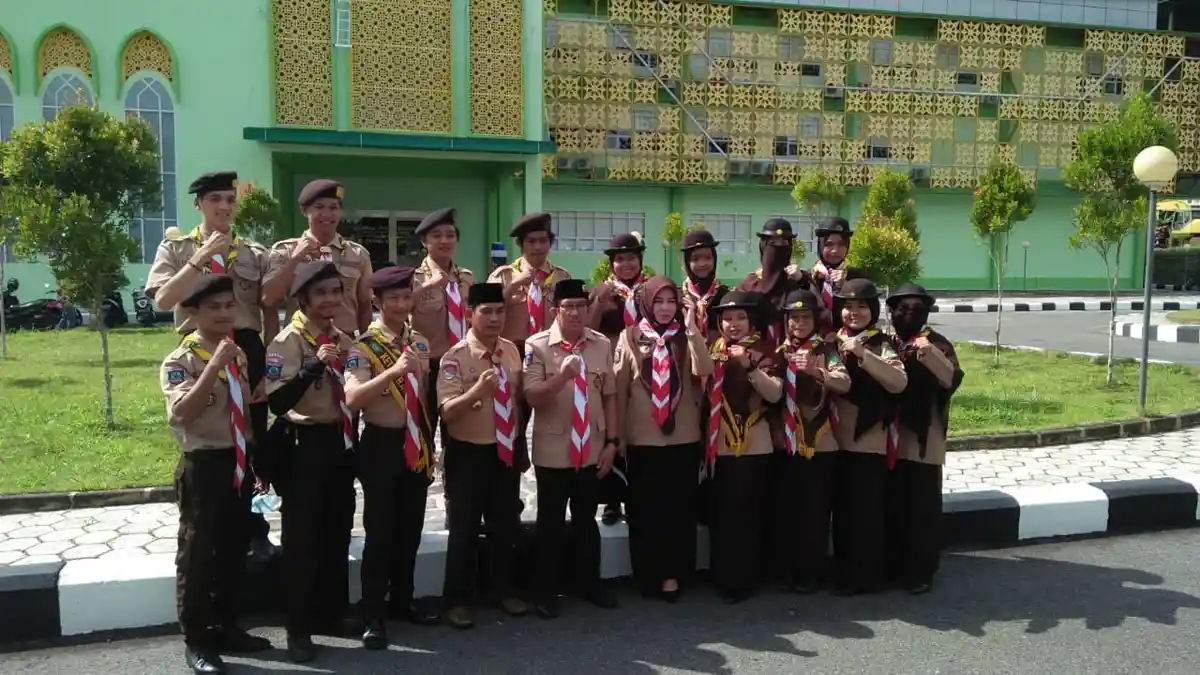 Pramuka IAIN SAS Babel Siap Sukseskan PWN PTK ke XV Tahun 2021
