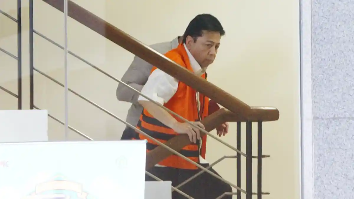 Setya Novanto Tidak Didampingi Perawat Atau Dokter Selama Di Tahanan