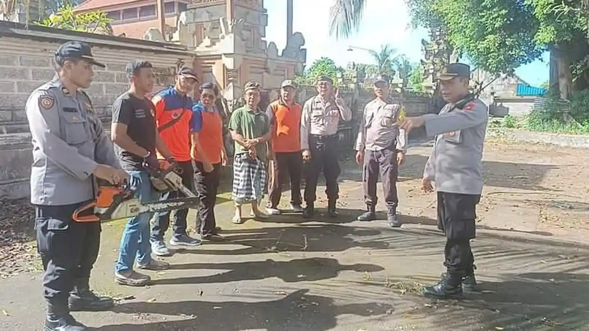 Siap Siaga Bencana, Polsek Blahbatuh Gelar Simulasi