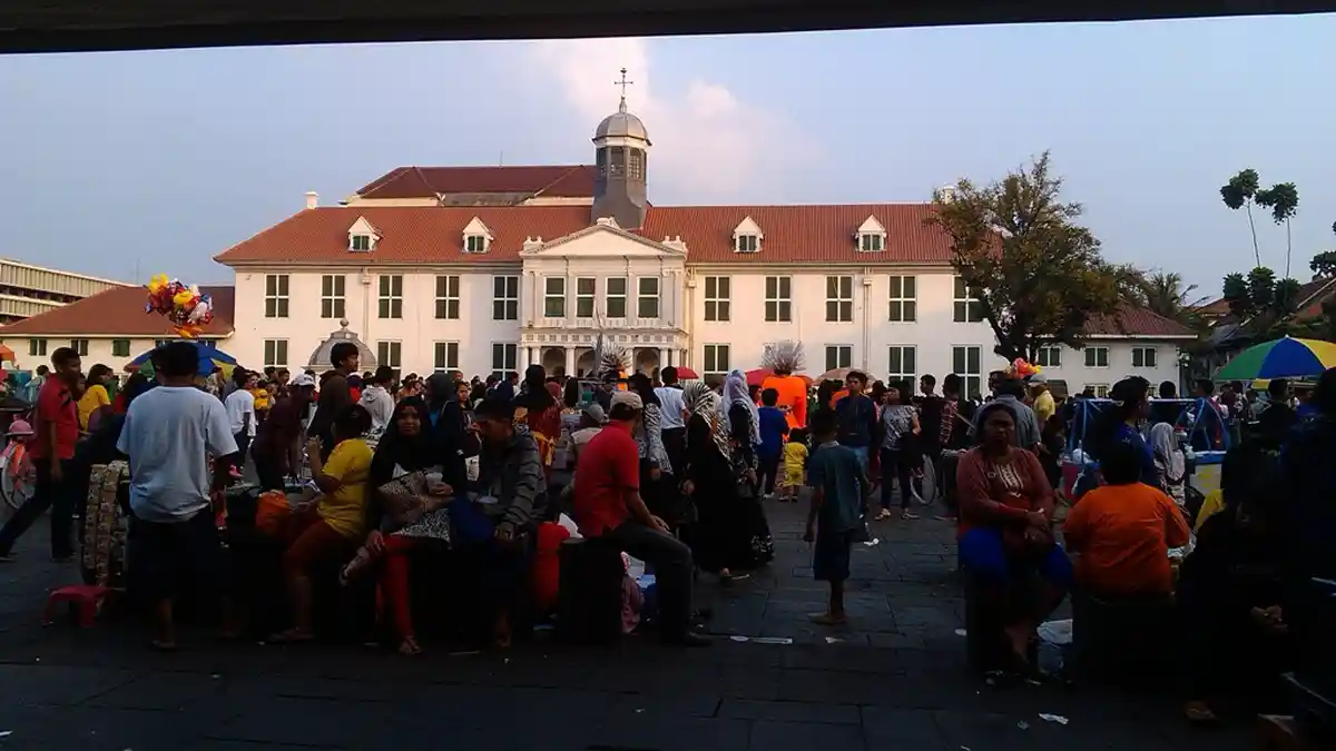 Ini Kata Warga Jakarta Saat Berwisata ke Kota Tua Saat Libur Lebaran