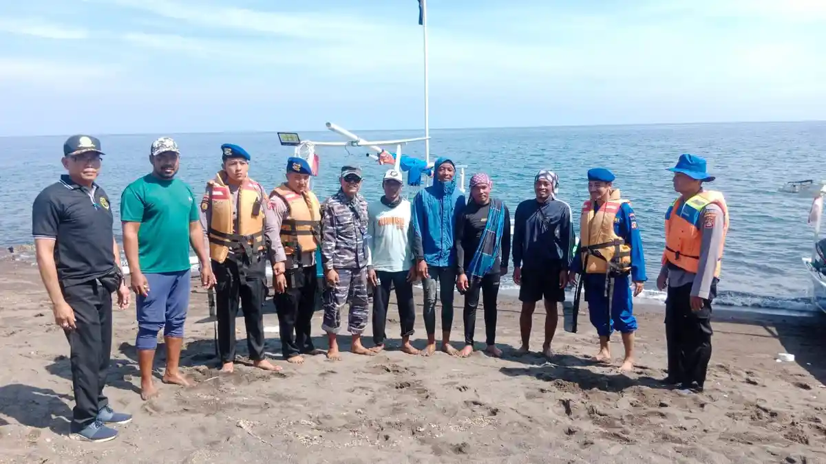 4 Nelayan Asal Gerokgak Selamat! Mesin Perahu Rusak, Terombang-ambing di Perairan Bali Utara
