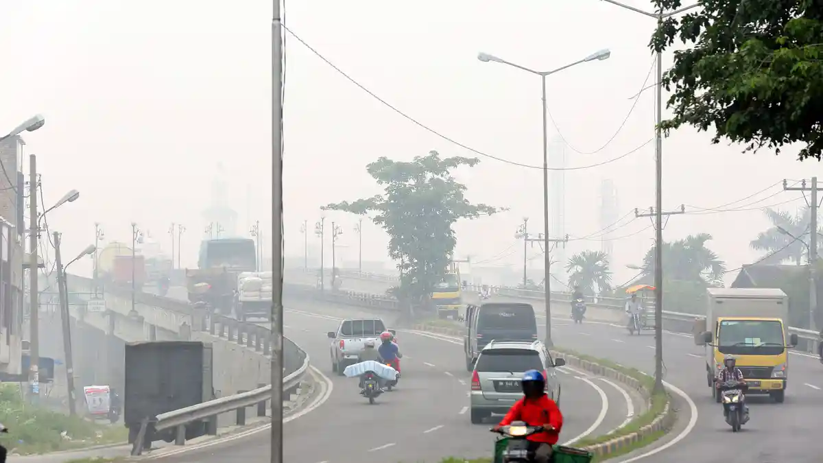 Kemenkes Kirim 37 Ton Bantuan untuk Korban Asap