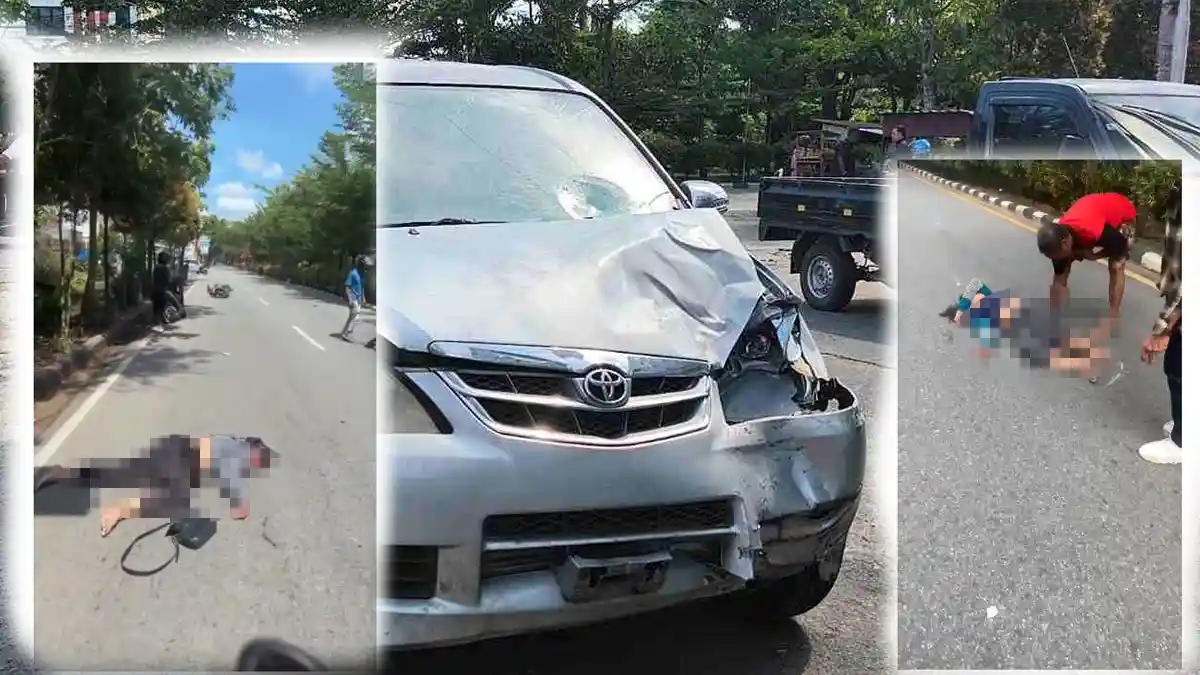 Ini Kondisi 2 Korban Kecelakaan Tragis Usai Diduga Ditabrak Avanza di Jl Arteri Supadio - Tribunpontianak.co.id