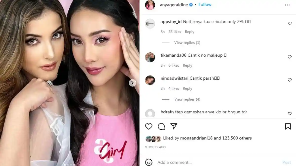 Anya Geraldine Terlihat beda saat Didandani Tasya Farasya, Warganet Langsung Protes