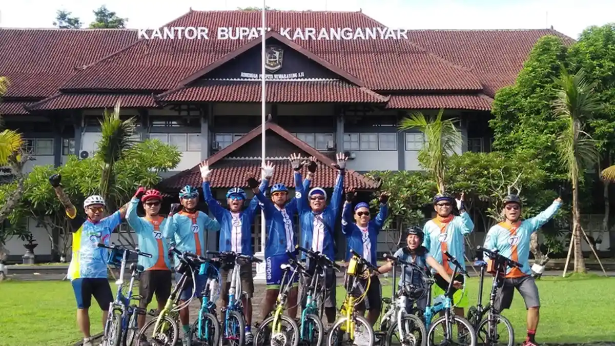 Goweser Tribun Cycling Community TCC Jajal Rute Tanjakan Kemuning Karanganyar