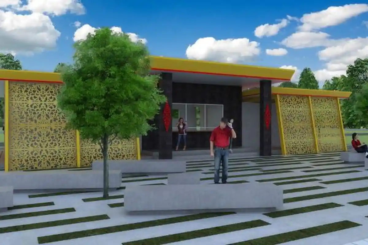 Proyek Pojok Tiket Disebut Mirip Bangunan Toilet, Ini Penjelasan Kadis Pariwisata Siak