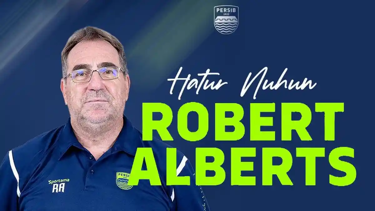 Pelatih Persib Bandung Robert Alberts Akhirnya Mundur