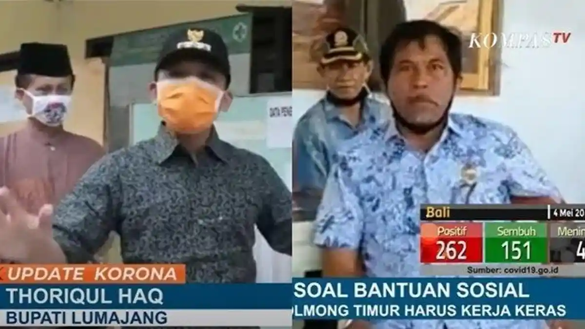 Kronologi Video Viral Adu Mulut Bupati Lumajang dan Bupati Boltim, Bermula Ucapan 'Bodoh' ke Menteri