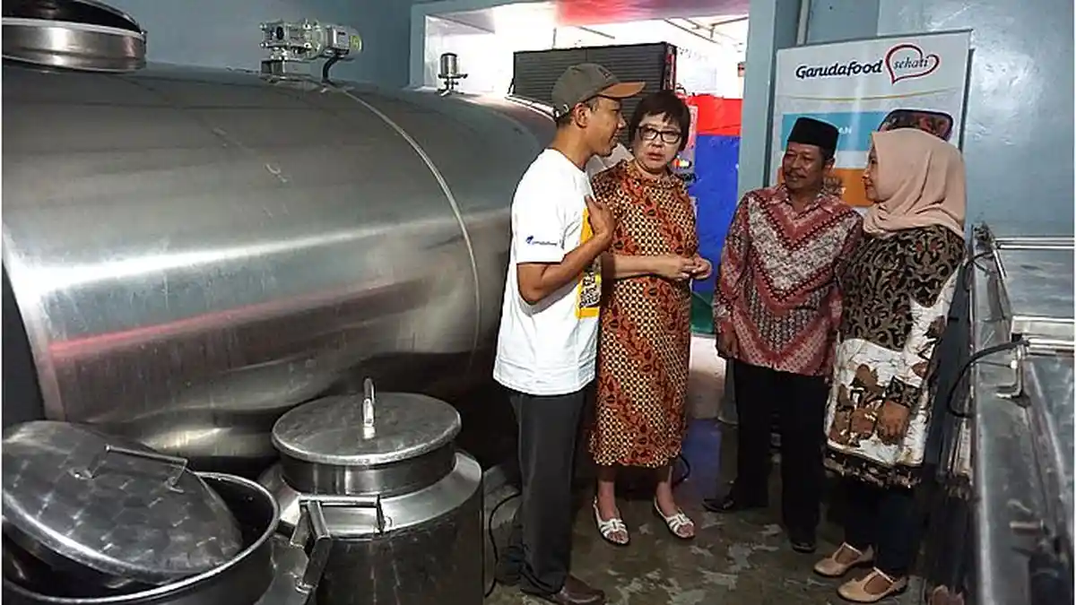 Ini yang Dilakukan Garudafood dalam Memperkuat Kemitraan dengan Peternak Sapi Perah Lokal