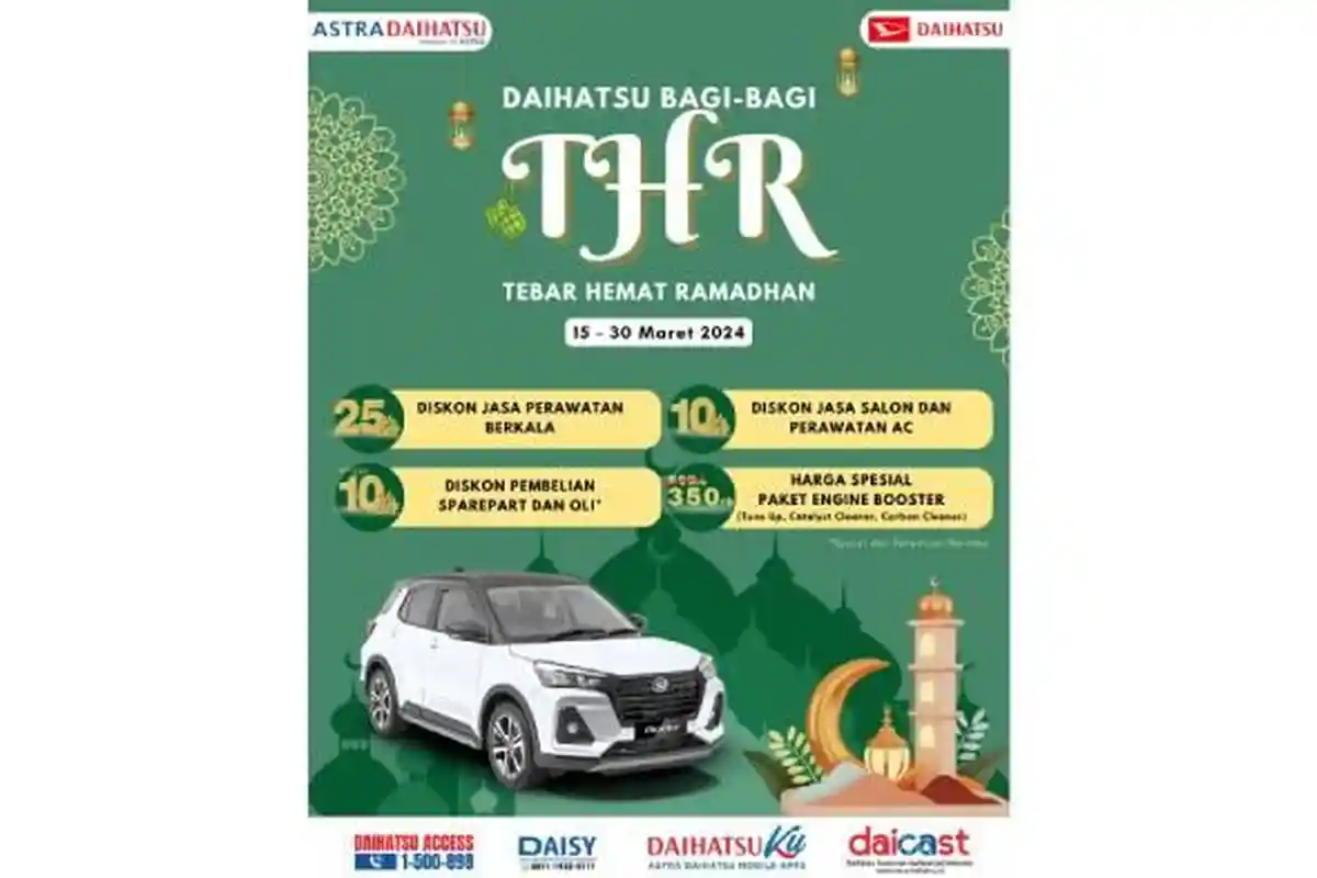 Daihatsu Bagi-bagi THR di Bulan Ramadan