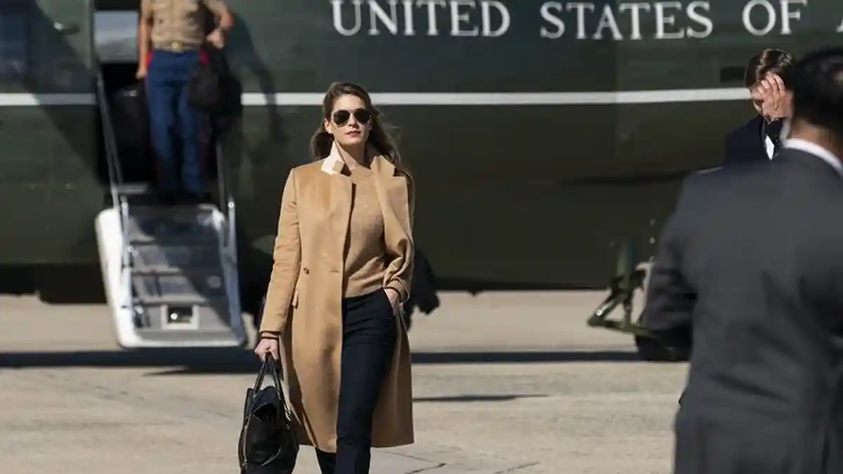 Sosok dan Parade Foto Asisten Pribadi Donald Trump, Presiden Positif Covid-19 Bermula Hope Hicks