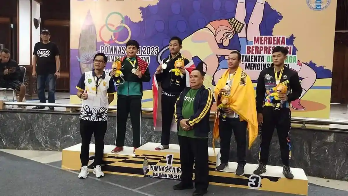 Atlet Sumut Raih Peringkat 4 dengan 10 Emas, 8 Perak dan 7 Perunggu di Pomnas Banjarmasin