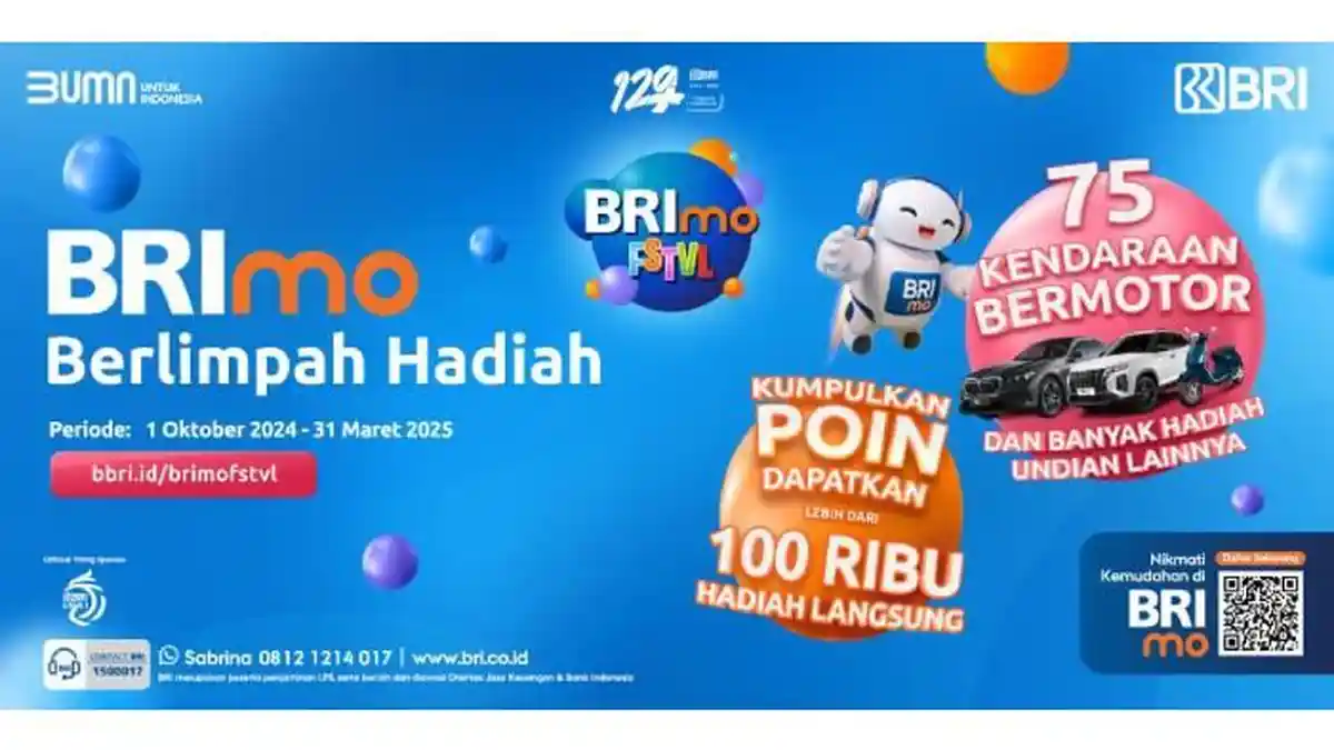 BRImo FSTVL 2024 Hadir Berlimpah Hadiah, Pengguna BRImo Siap Berburu Grand Prize!