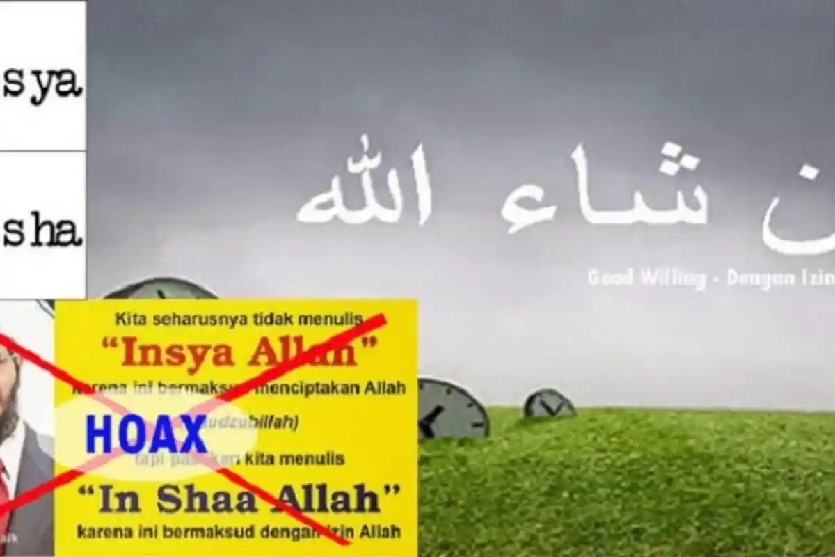 Mana yang Benar Insha Allah, Insya Allah atau Insyaallah, Ini Penjelasan Pusat Bahasa