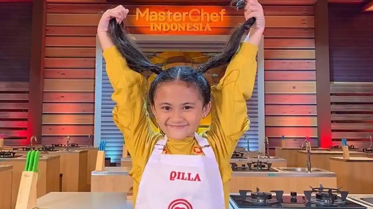 PROFIL Qilla Peserta Junior MasterChef 2022, Dapat Julukan Si Tantrum dari Warganet